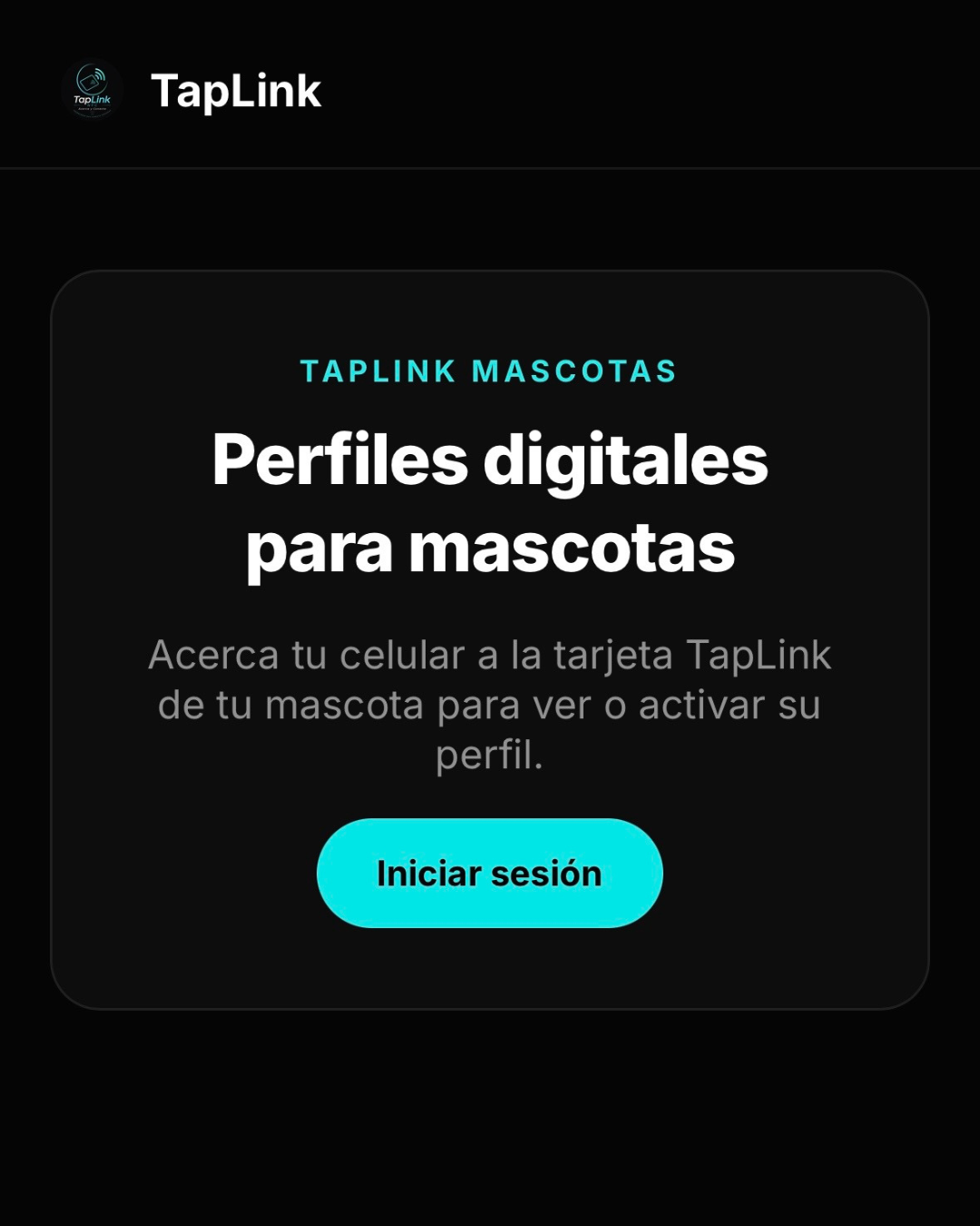 TapLink Pet