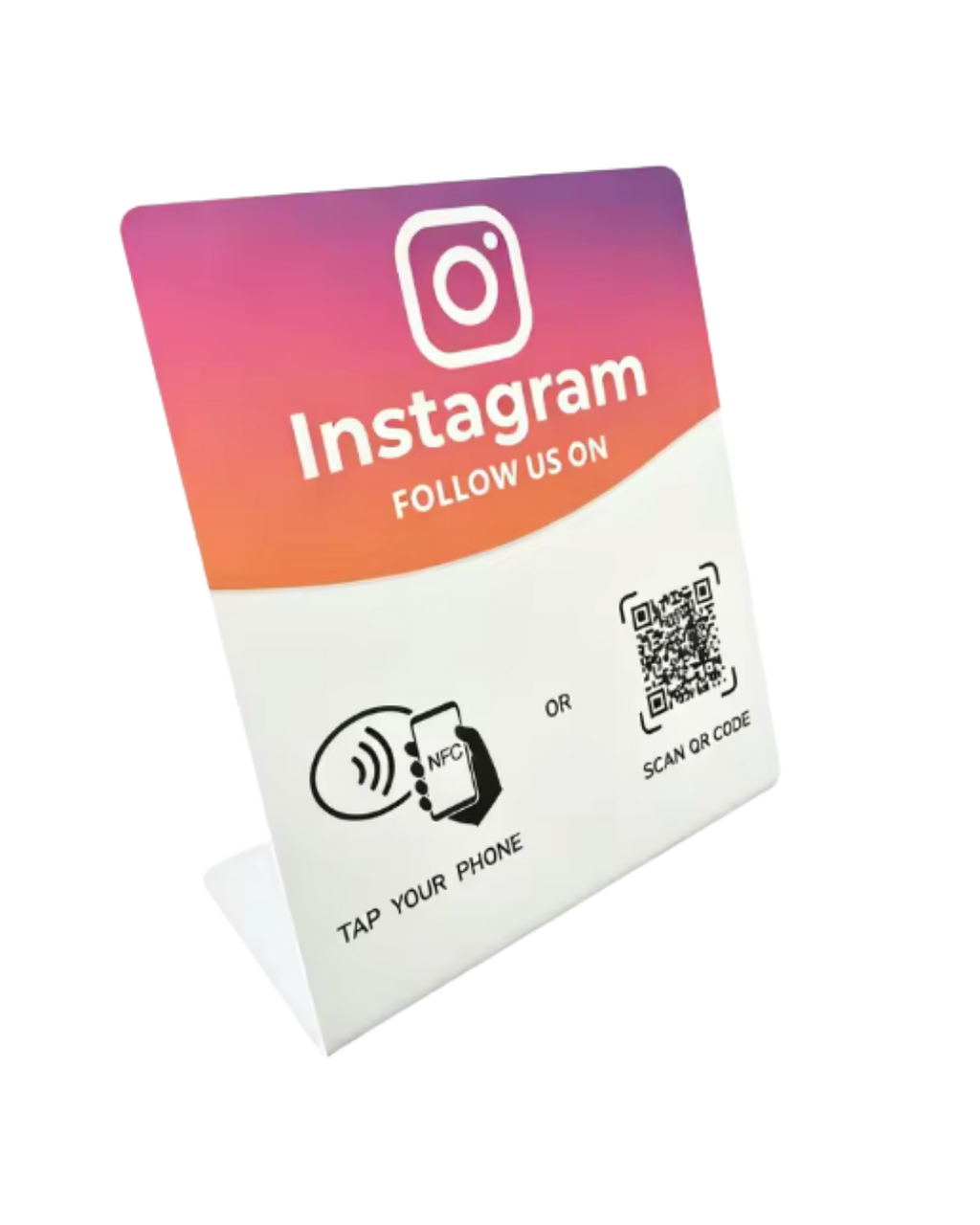 Pack 3 Tarjetas NFC de Mesa (WhatsApp + Instagram + Google Reviews)