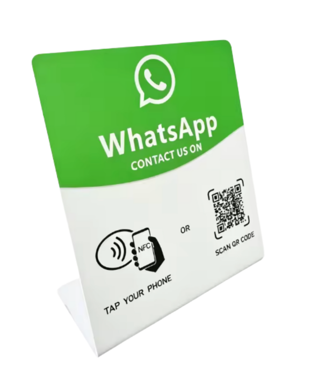Pack 3 Tarjetas NFC de Mesa (WhatsApp + Instagram + Google Reviews)