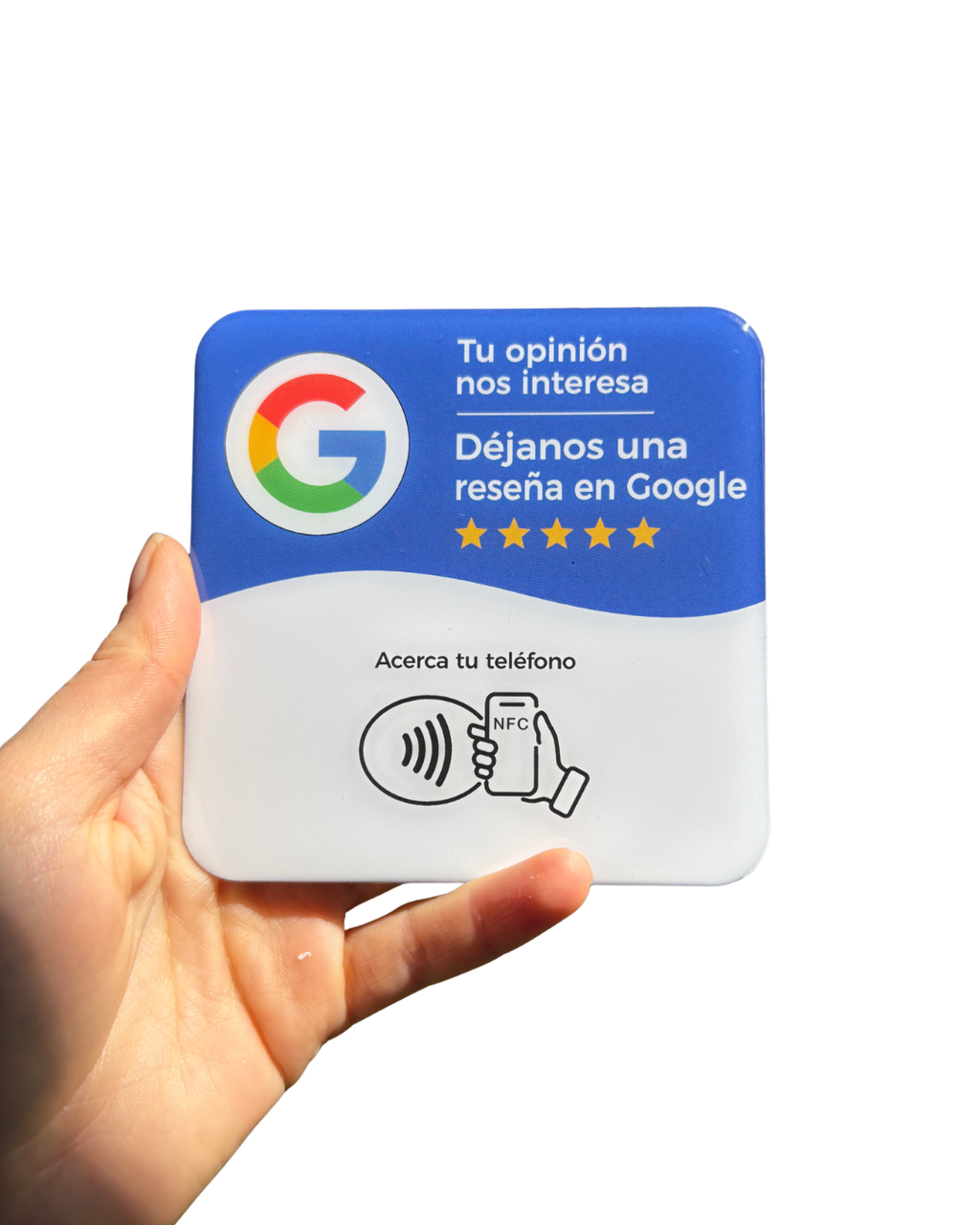 Tarjeta Google Reviews