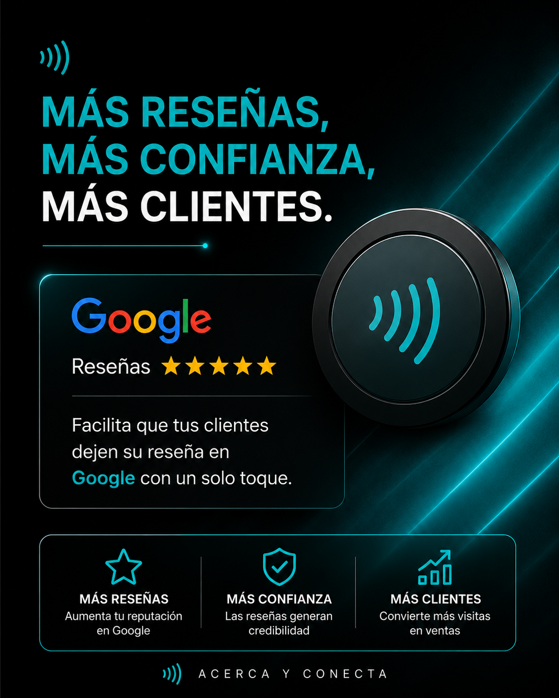 Tarjeta Google Reviews